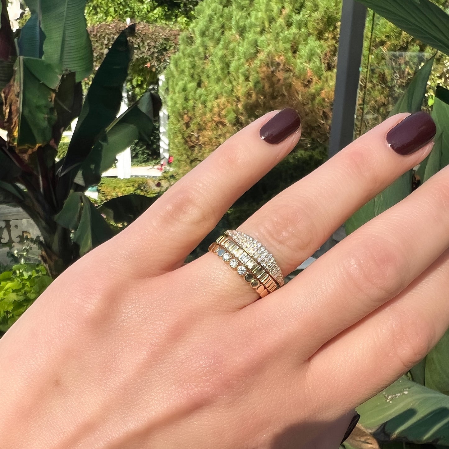 Minimal Baguette Diamond Ring | Alexandra Marks Jewelry