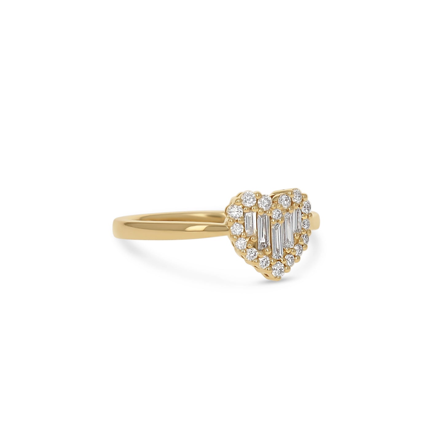 .38ctw Diamond Heart Ring in 14kt Gold