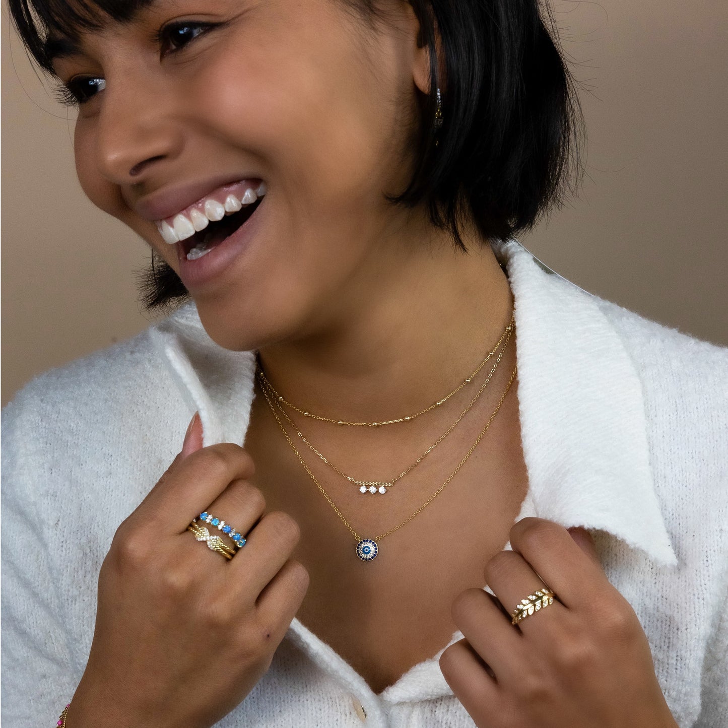 Minimalist Gold Necklaces Alexandra Marks Jewelry