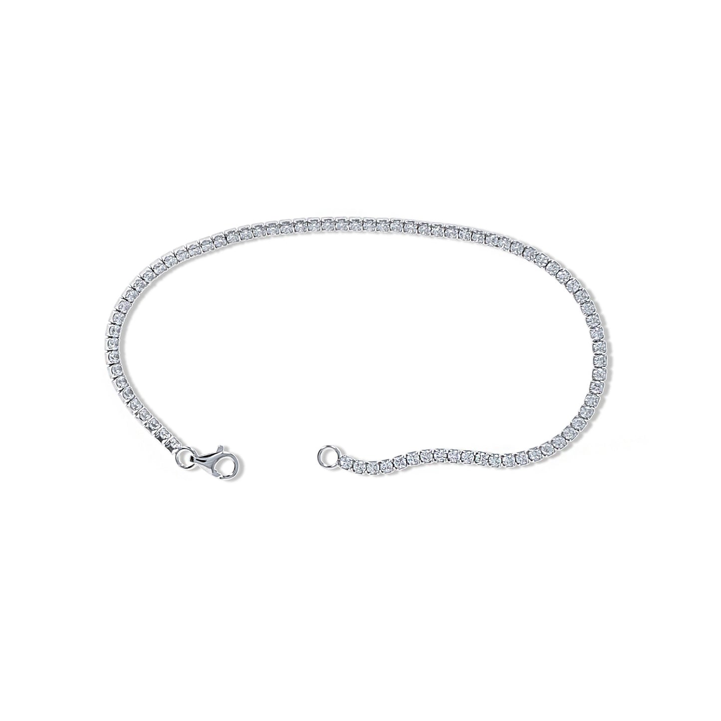 Minimalist CZ Tennis Bracelet