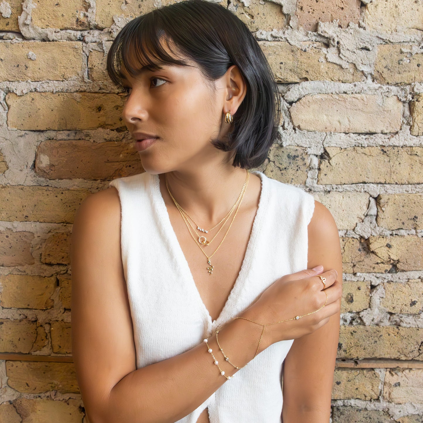 Dainty Everyday CZ Jewelry from Alexandra Marks