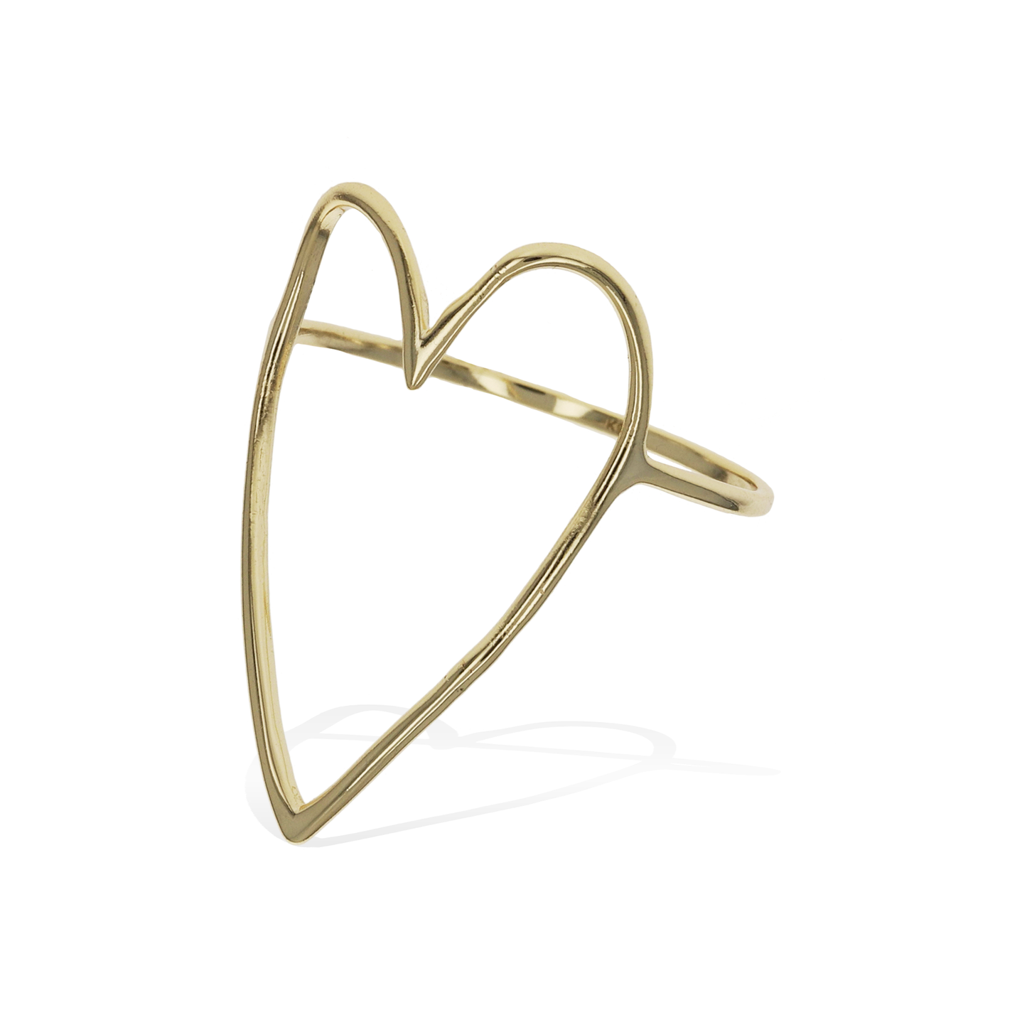 Gold Heart Ring