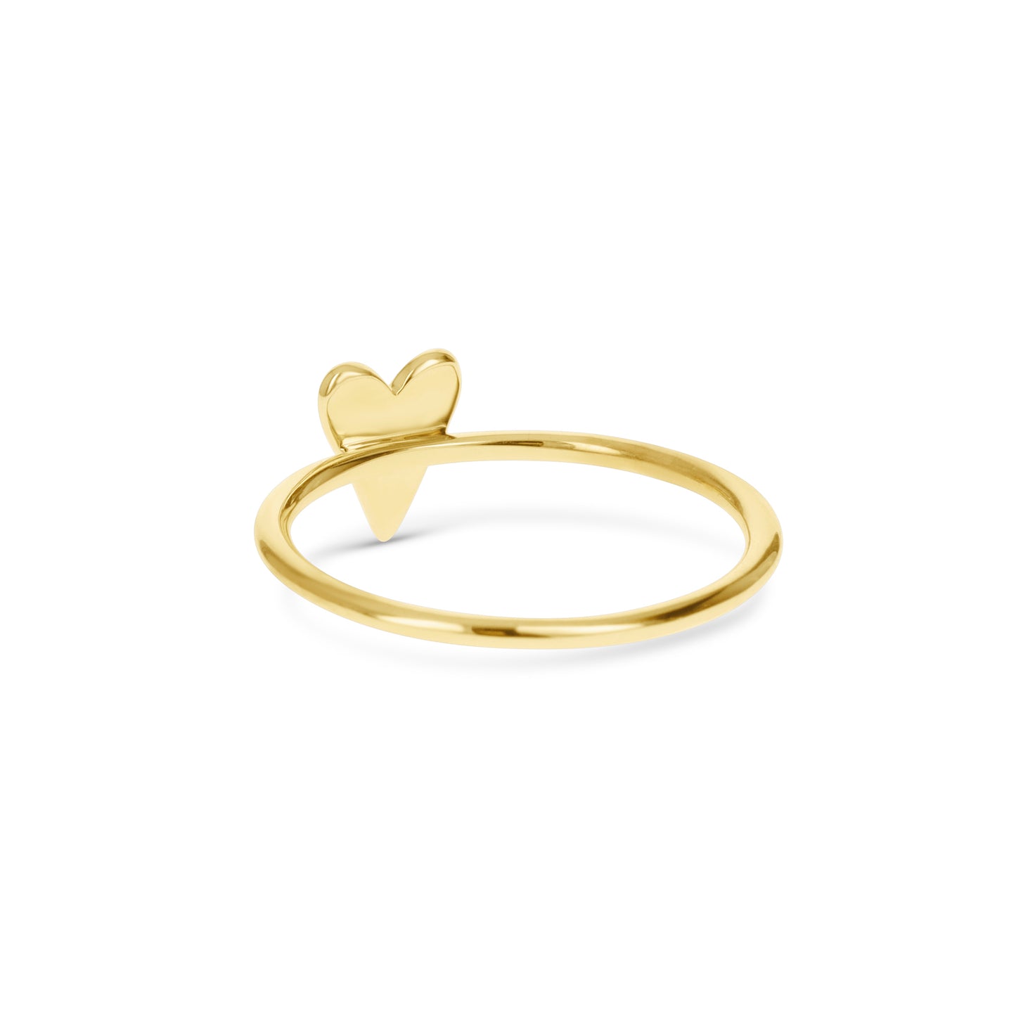 Classic Gold Heart Ring