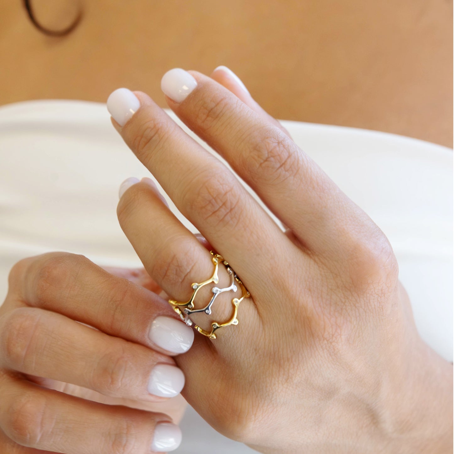 Organic Branch Ring from Alexandra Marks Jewelry