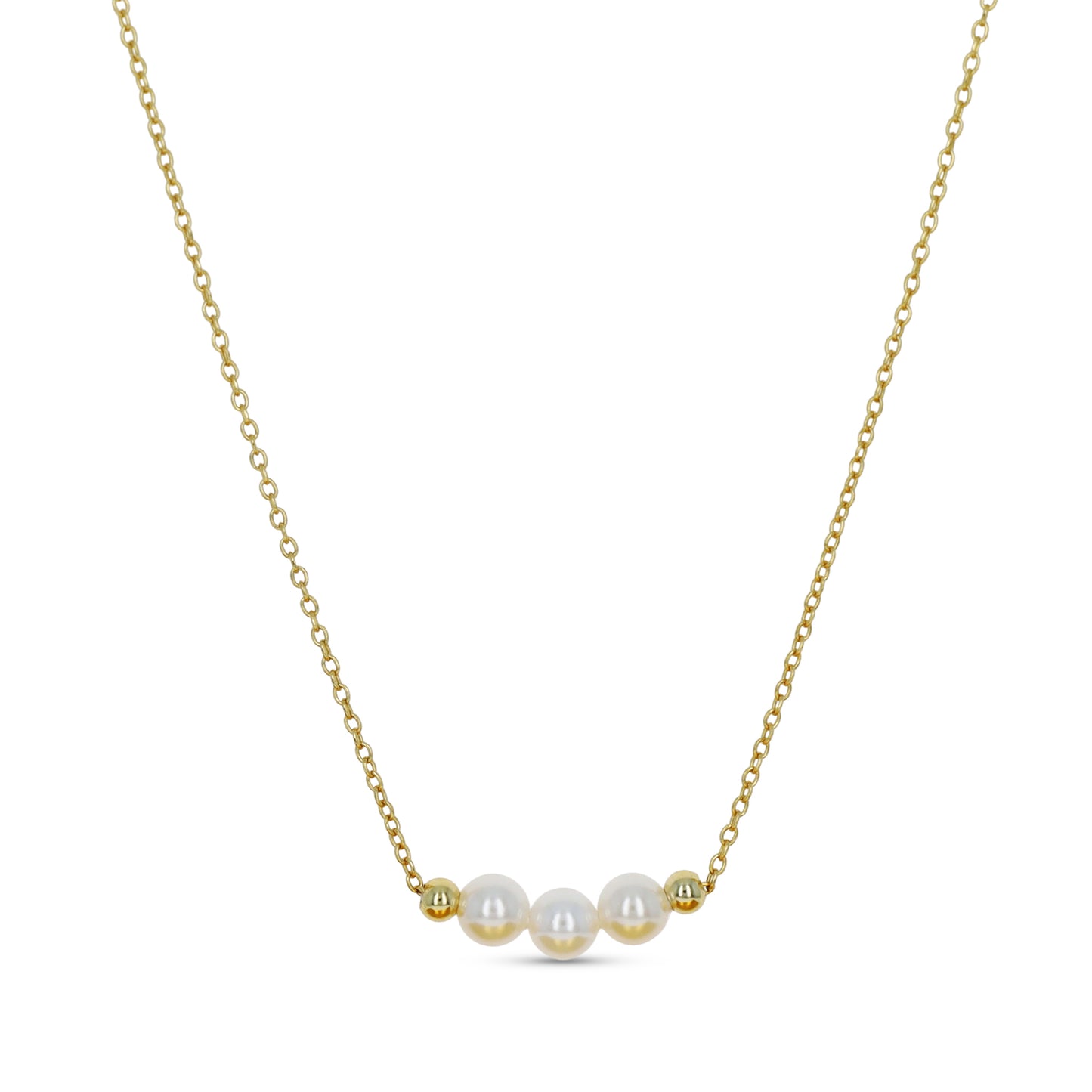 Classic Pearl Bar Necklace from Alexandra Marks Jewelry