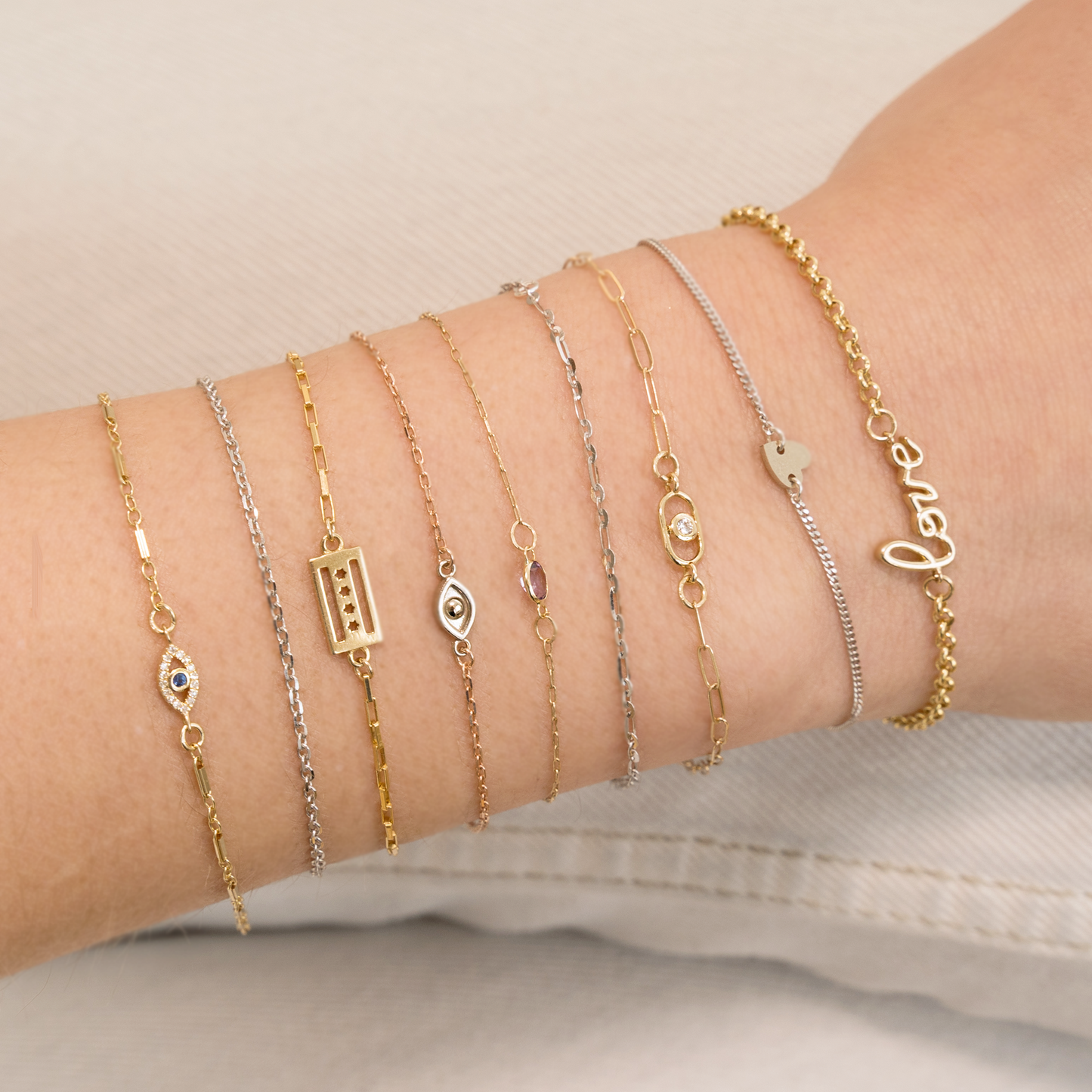 Welded Zapped Bracelets from Alexandra Marks Jewelry in Chicago