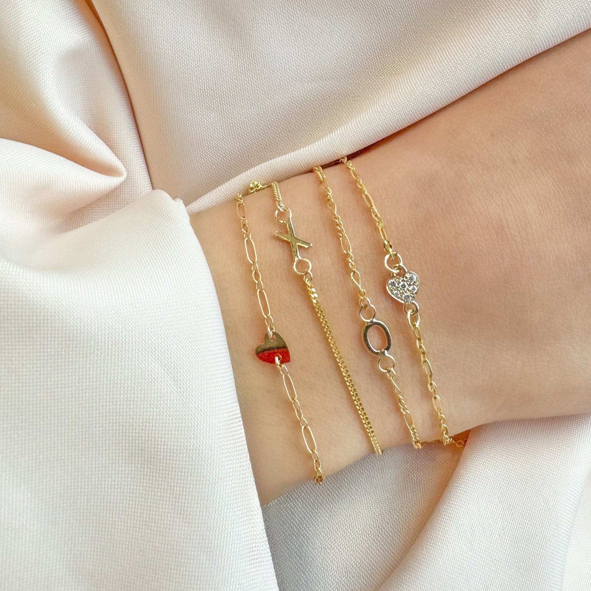 Permanent Jewelry from Alexandra Marks in Chicago.