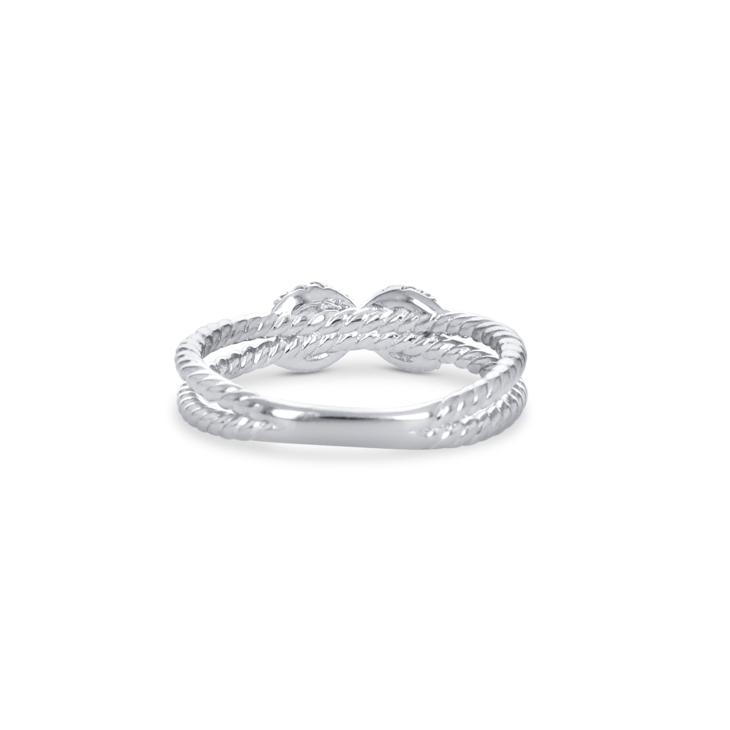 Silver Knot Ring From Alexandra Marks