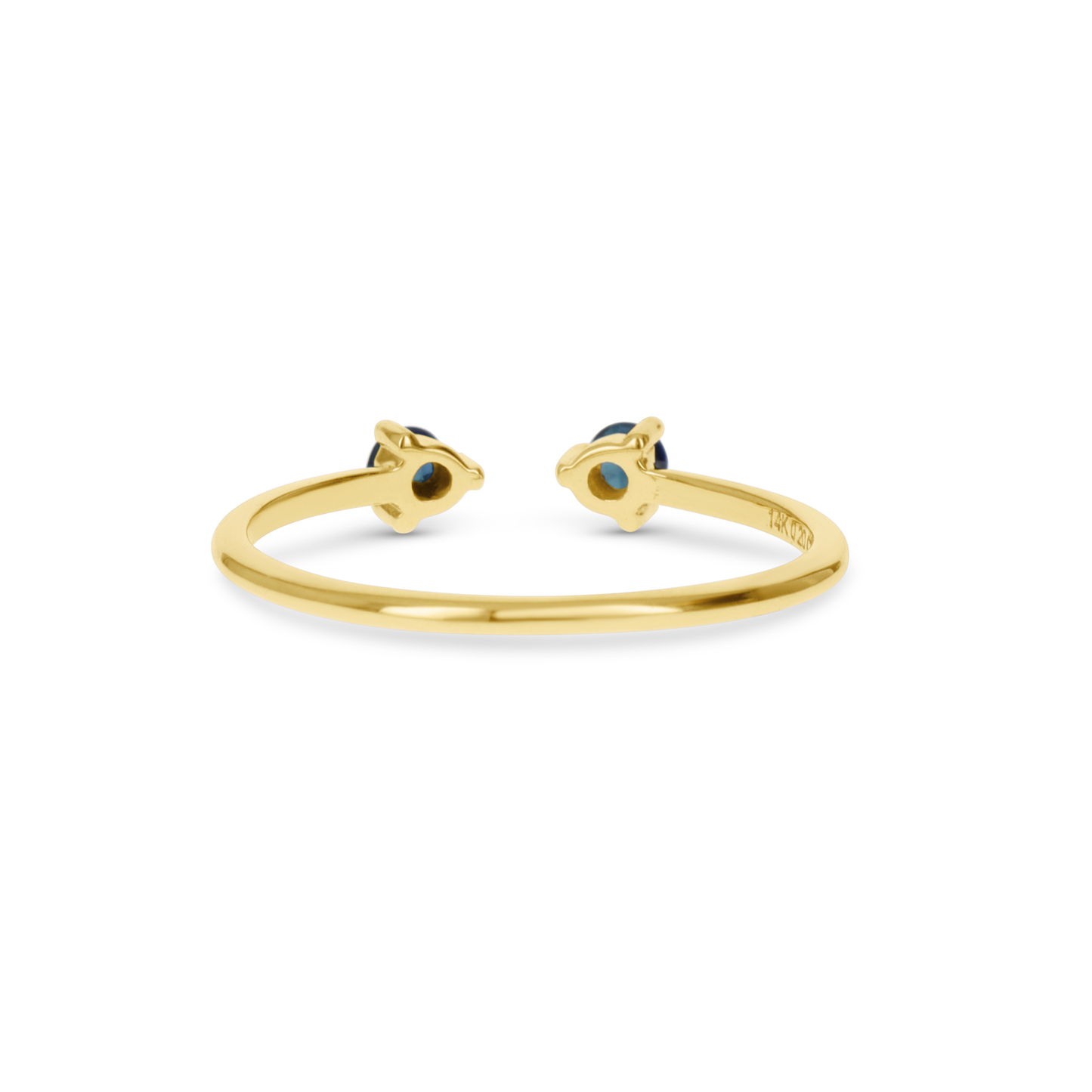 Modern Cuff Ring in Gold