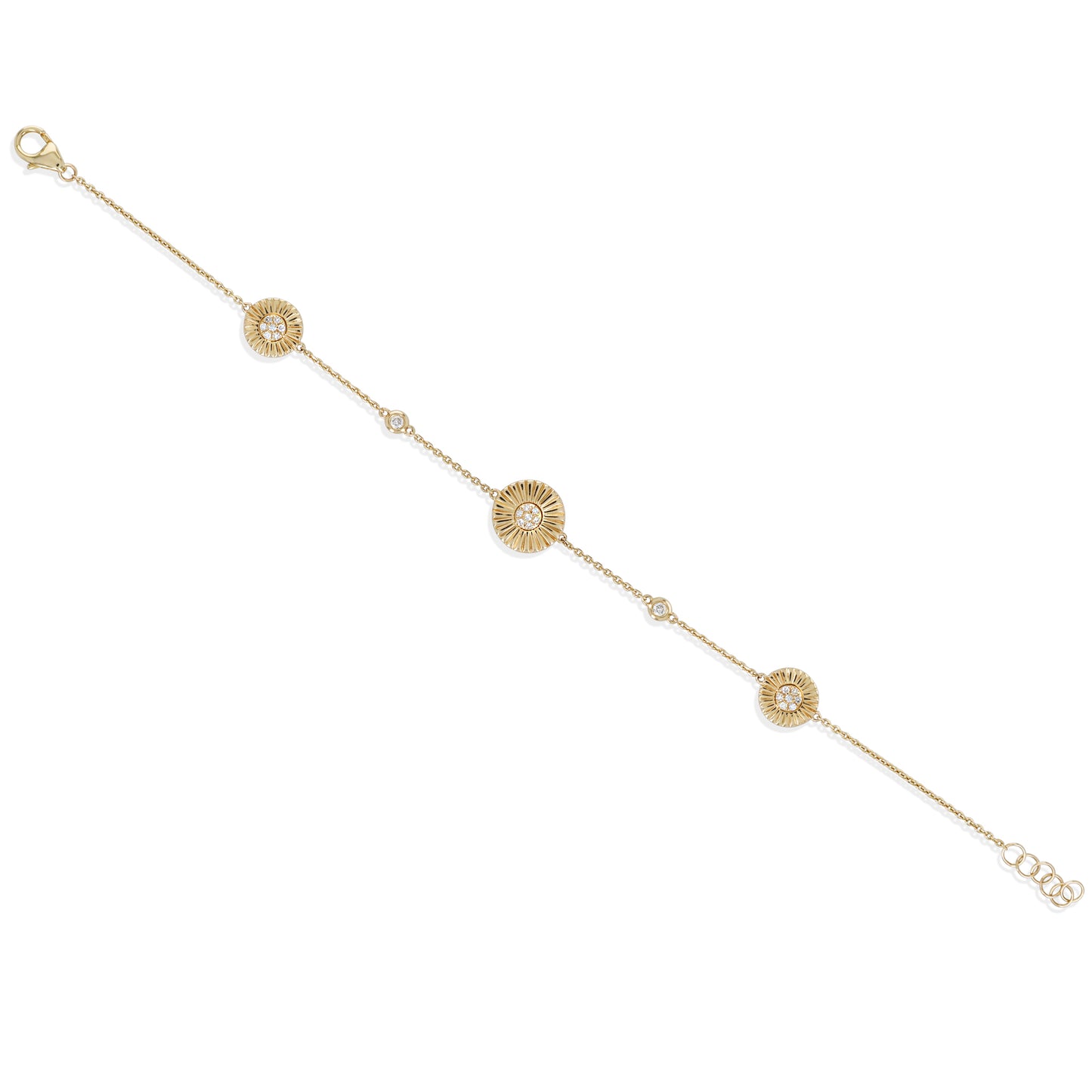 Alexandra Marks Diamond Starburst Bracelet