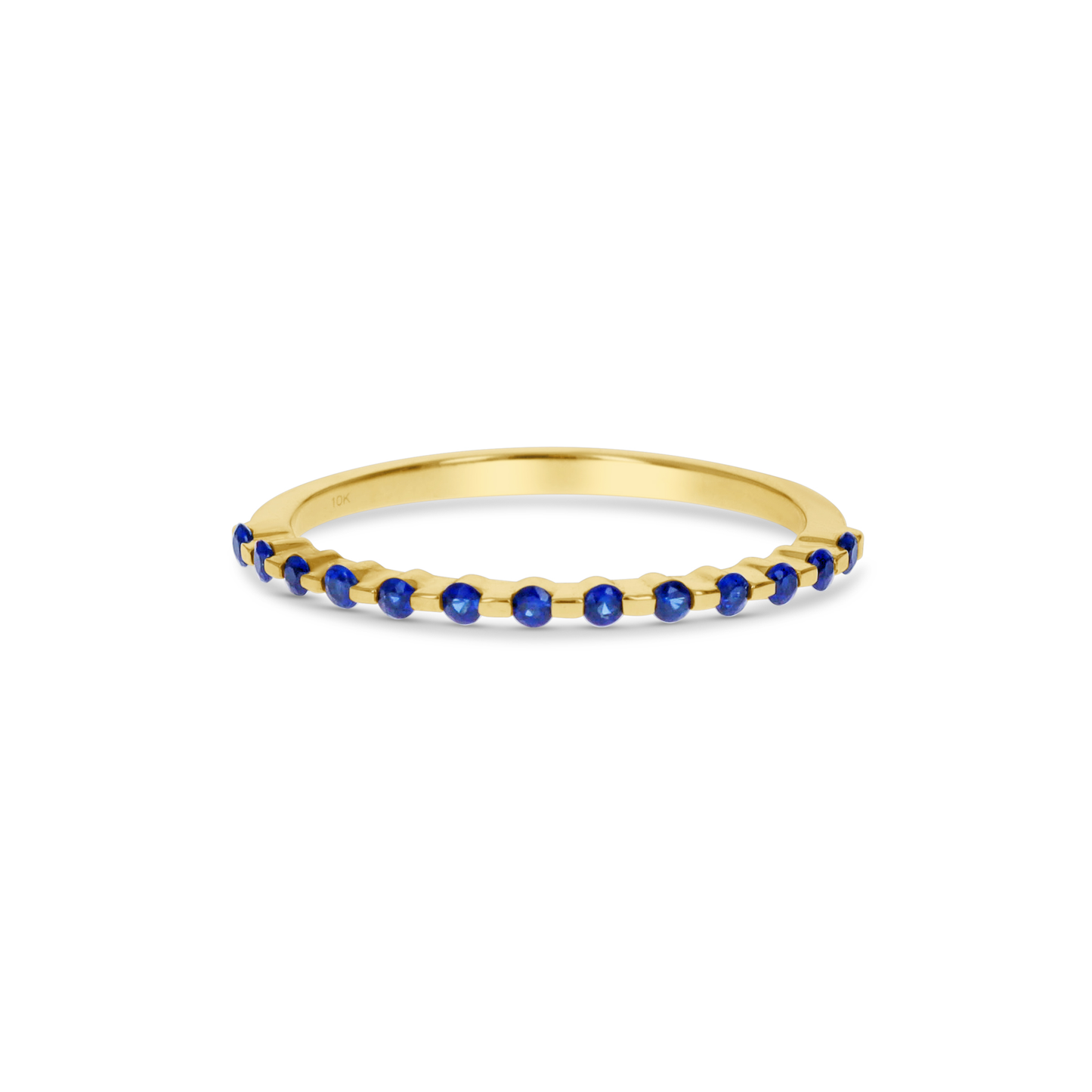 Sapphire Birthstone Stacking Ring in Gold From Alexandra Marks Jewelry