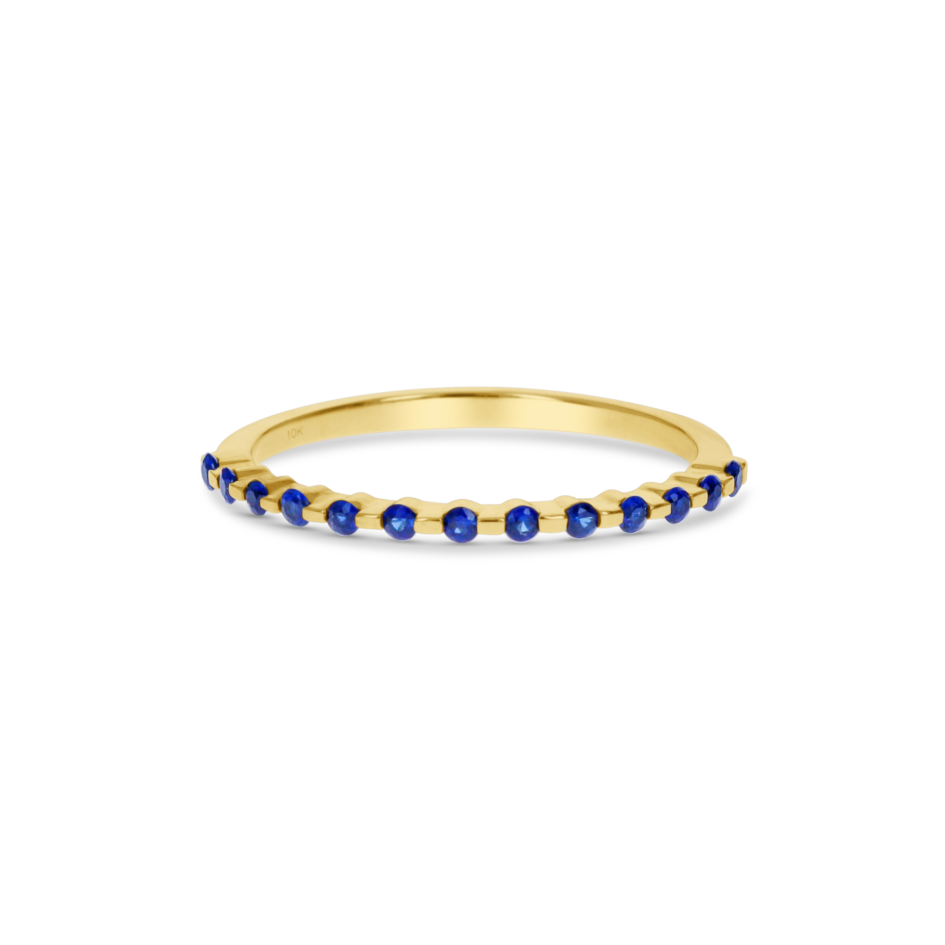 Sapphire Birthstone Stacking Ring in Gold From Alexandra Marks Jewelry