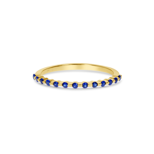 Sapphire Birthstone Stacking Ring in Gold From Alexandra Marks Jewelry