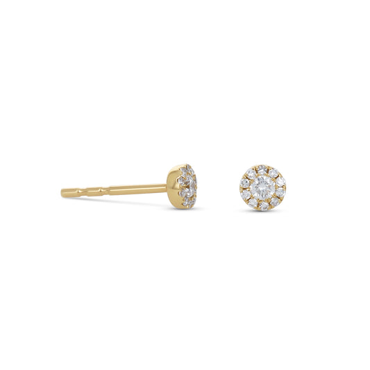 Tiny Diamond Stud Earrings from Alexandra Marks