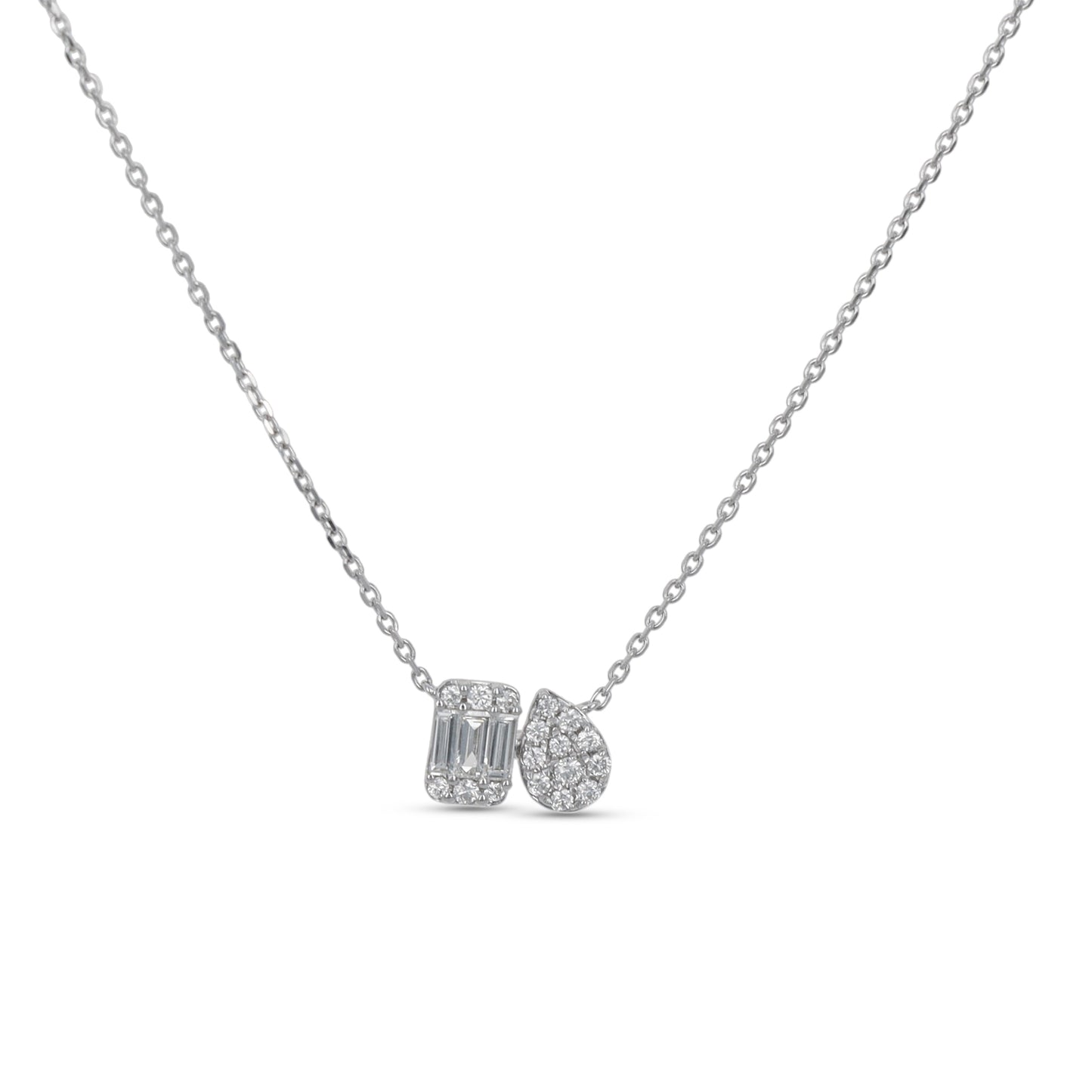 Toi En Moi Diamond Necklace from Alexandra Marks Jewelry