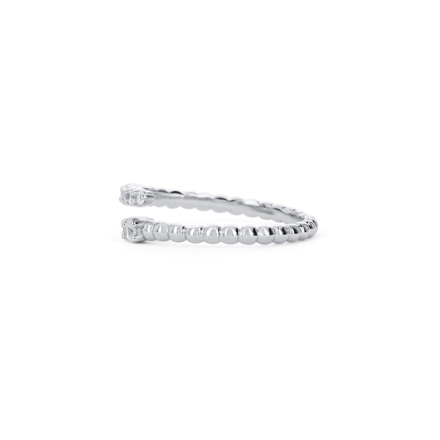 Dainty Silver Wrap Ring