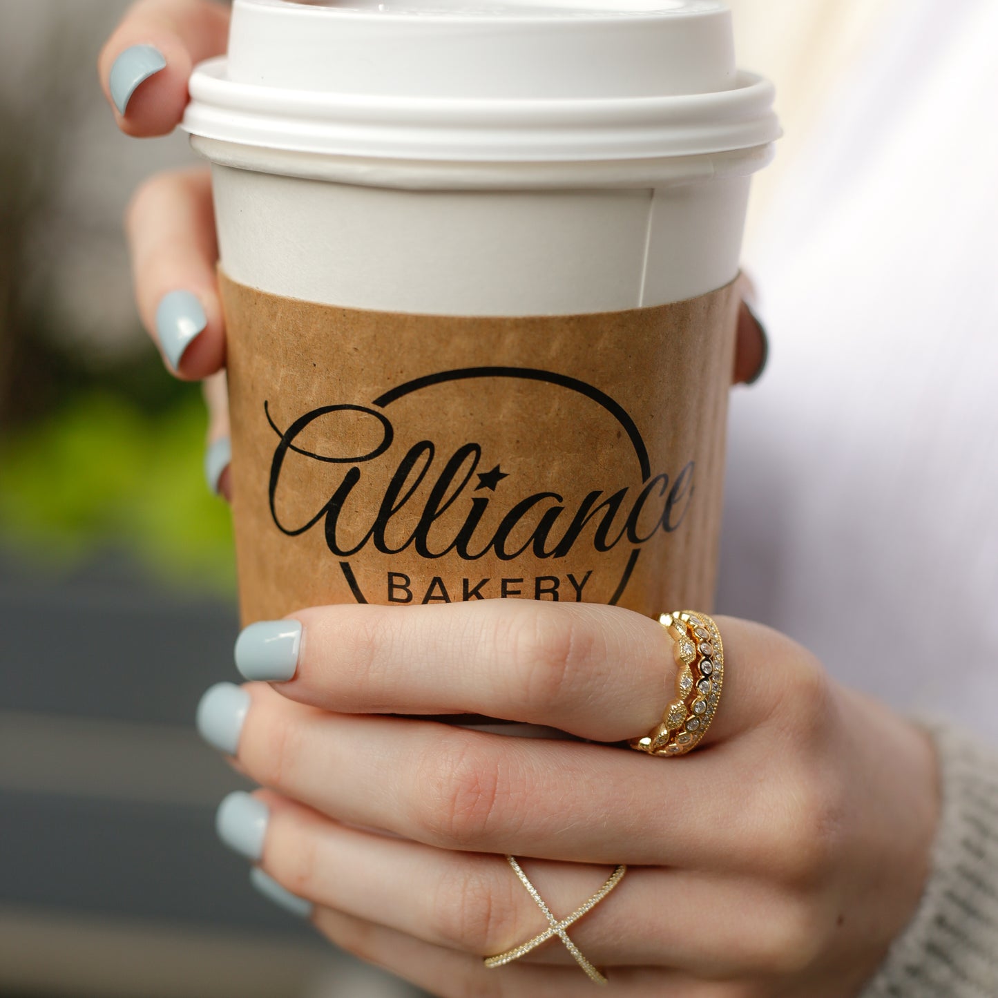 Golden Geometric Ring