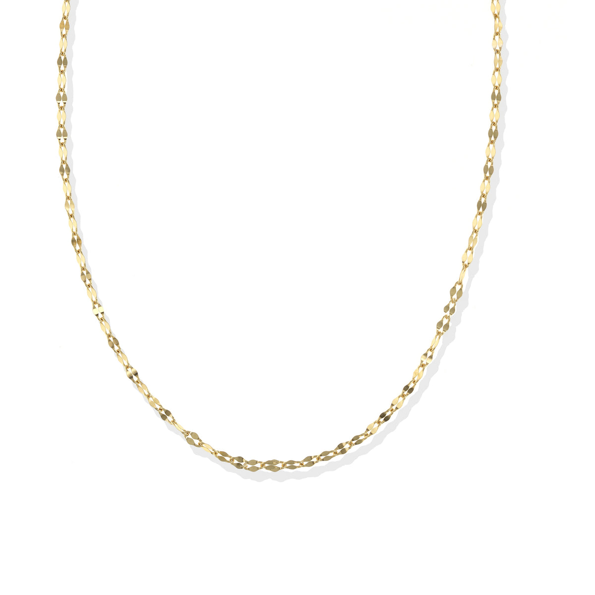 Diamond cut shop choker necklace