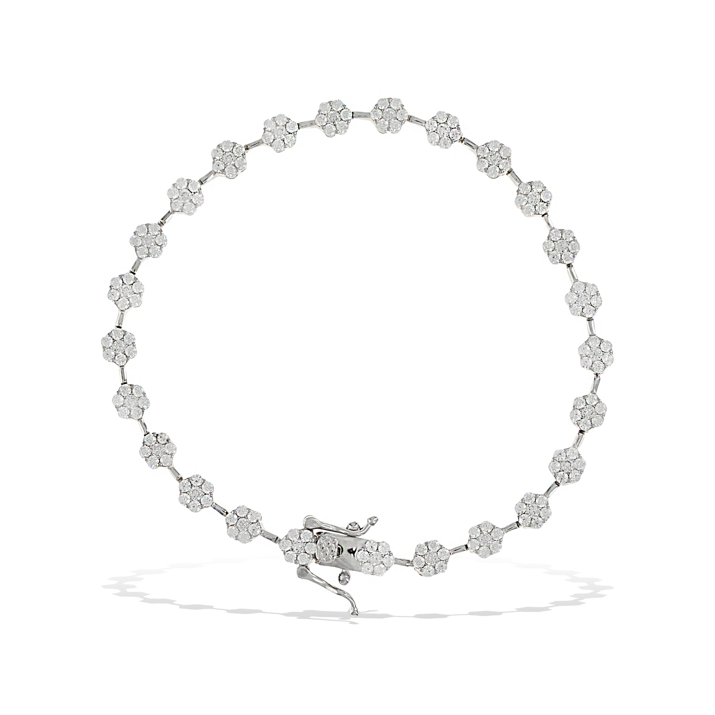 Alexandra Marks - Bouquet CZ Bridal Tennis Bracelet