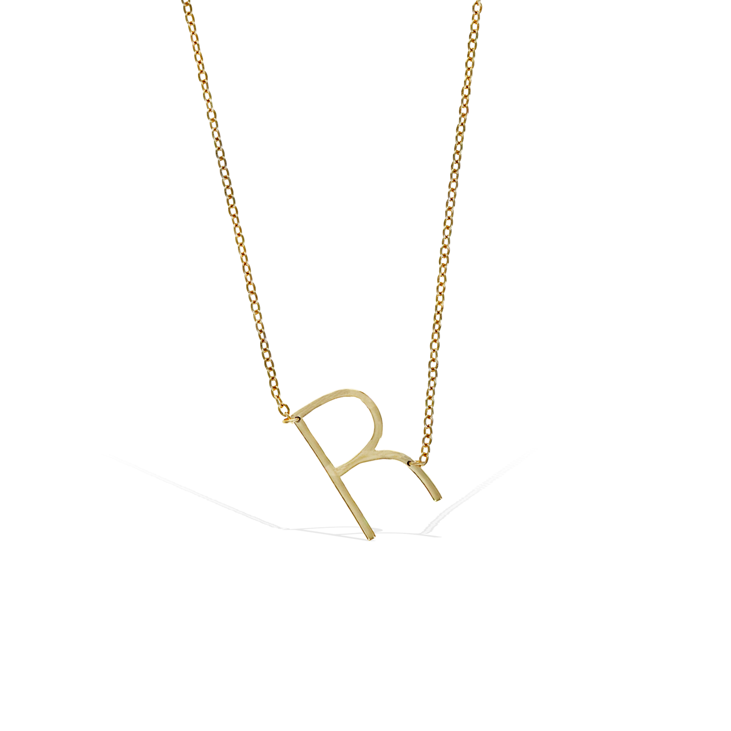 Alexandra Marks | Personalized Letter R Initial necklace