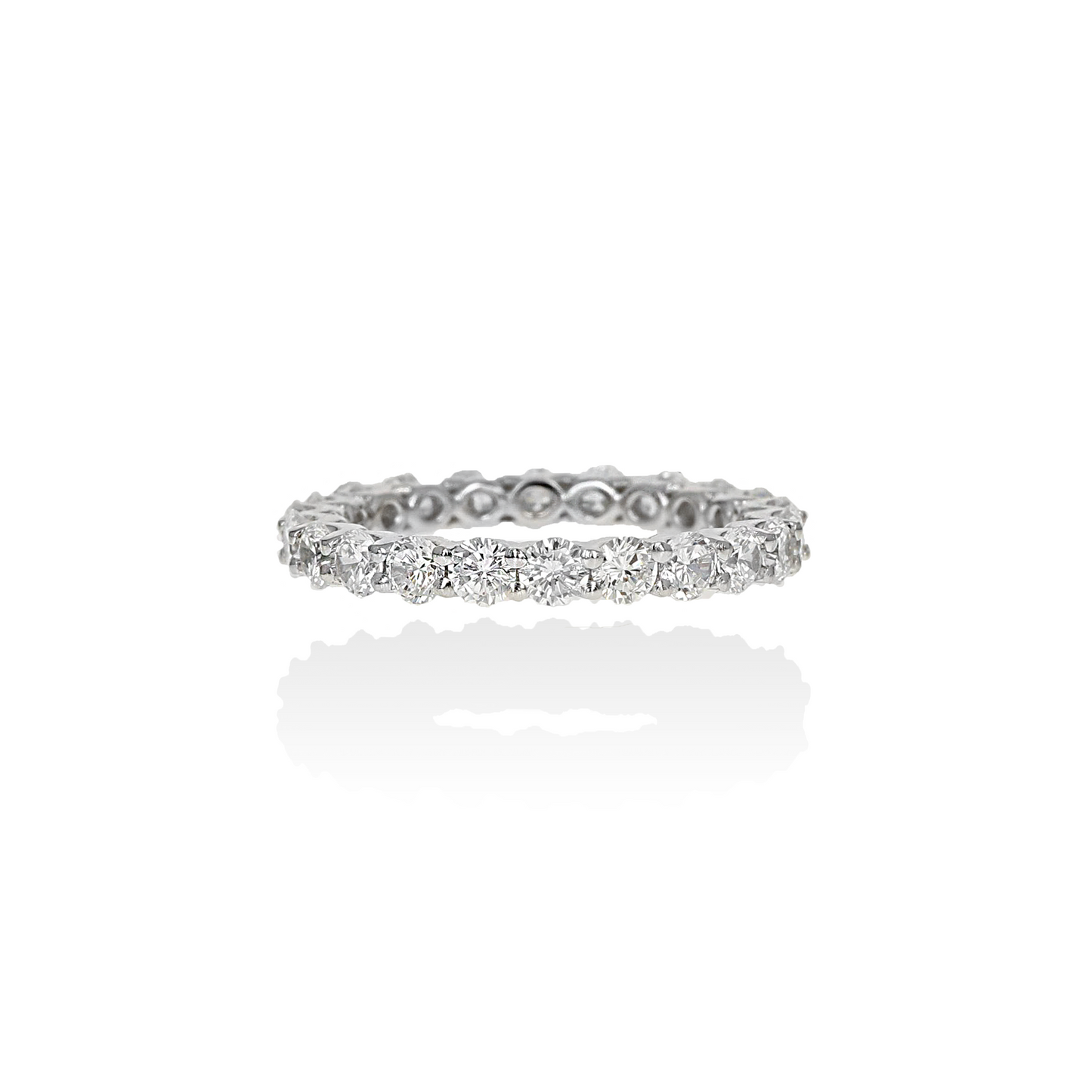 Classic Round Eternity Band