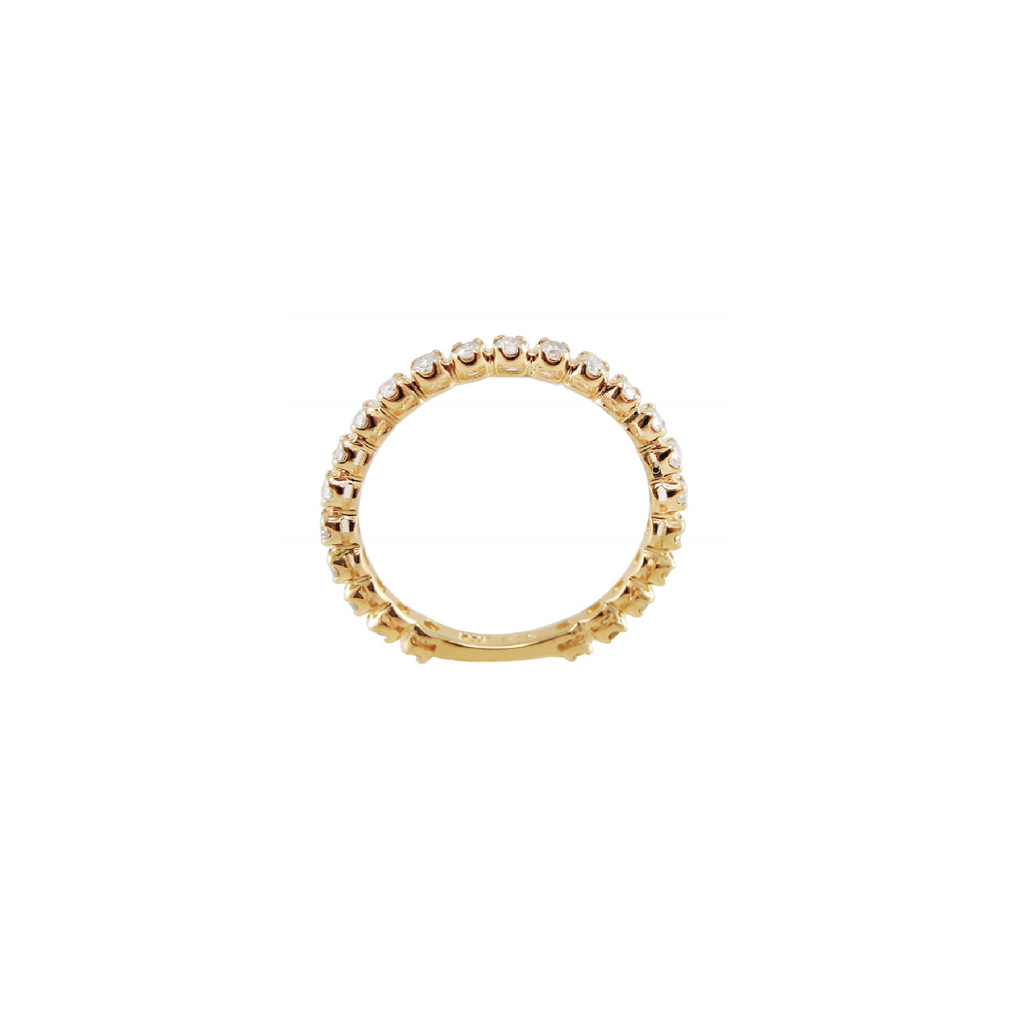 Alexandra Marks Diamond 14k Gold Eternity Band