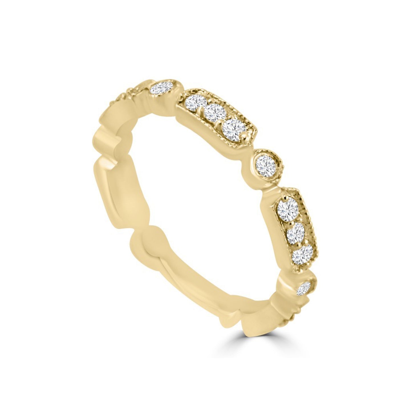 Diamond Eternity Band in 14kt Gold - Alexandra Marks