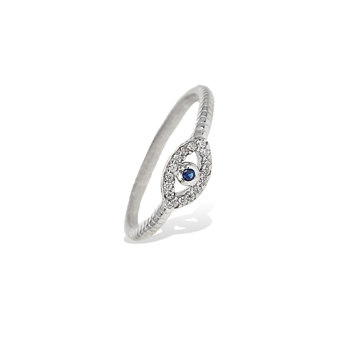 Classic Evil Eye Ring Alexandra Marks Jewelry