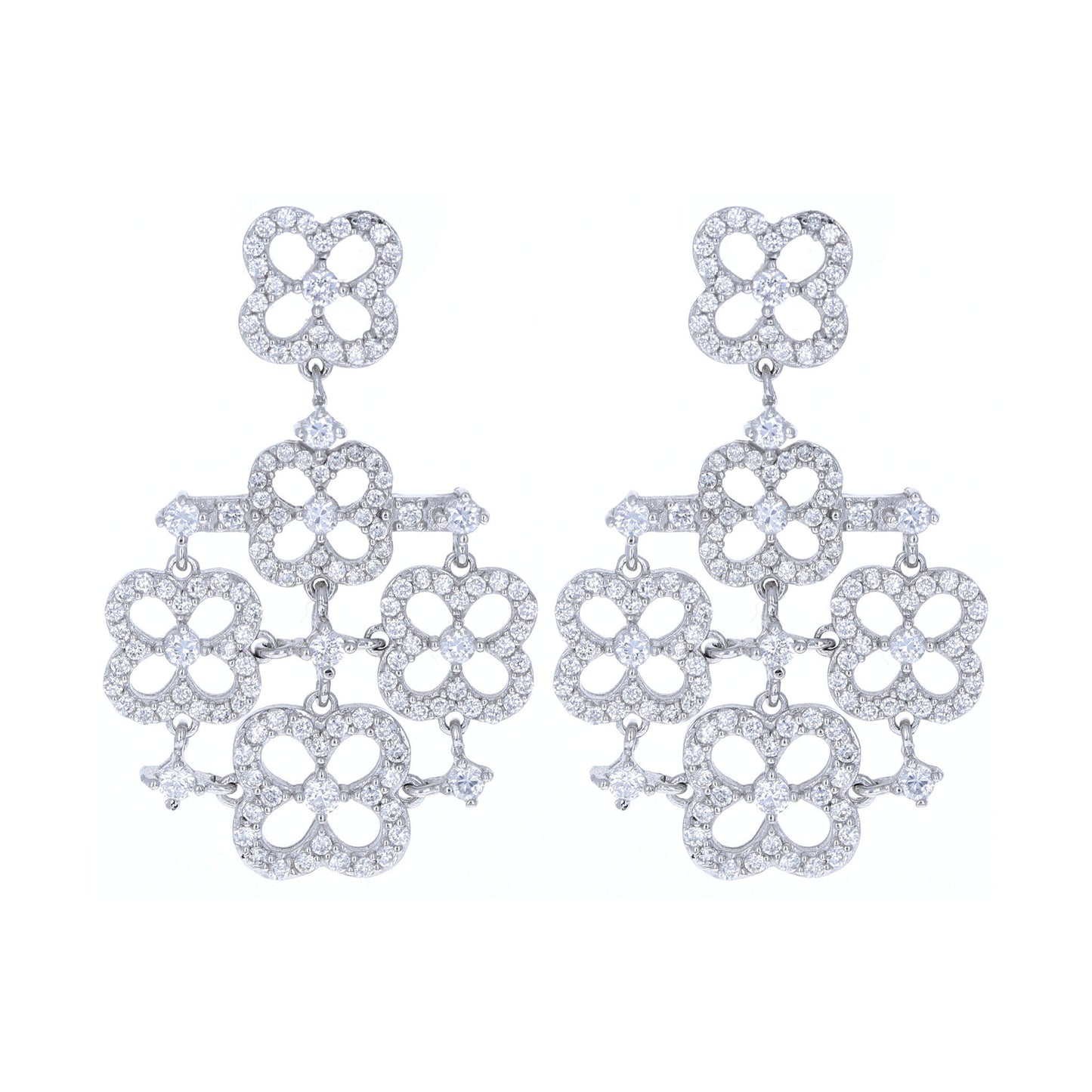 Quilted Clover Drops