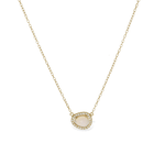 Dainty Gold Opal Necklace | Alexandra Marks Jewelry