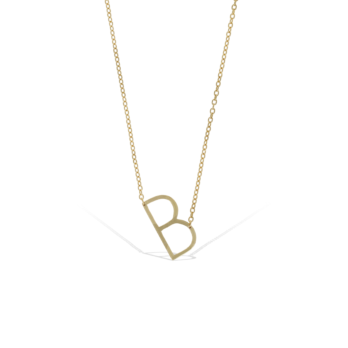 Alexandra Marks Jewelry Personalized Letter S Initial Necklace