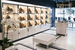 Interior image of the Alexandra Marks boutique jewelry store in Wicker Park. 