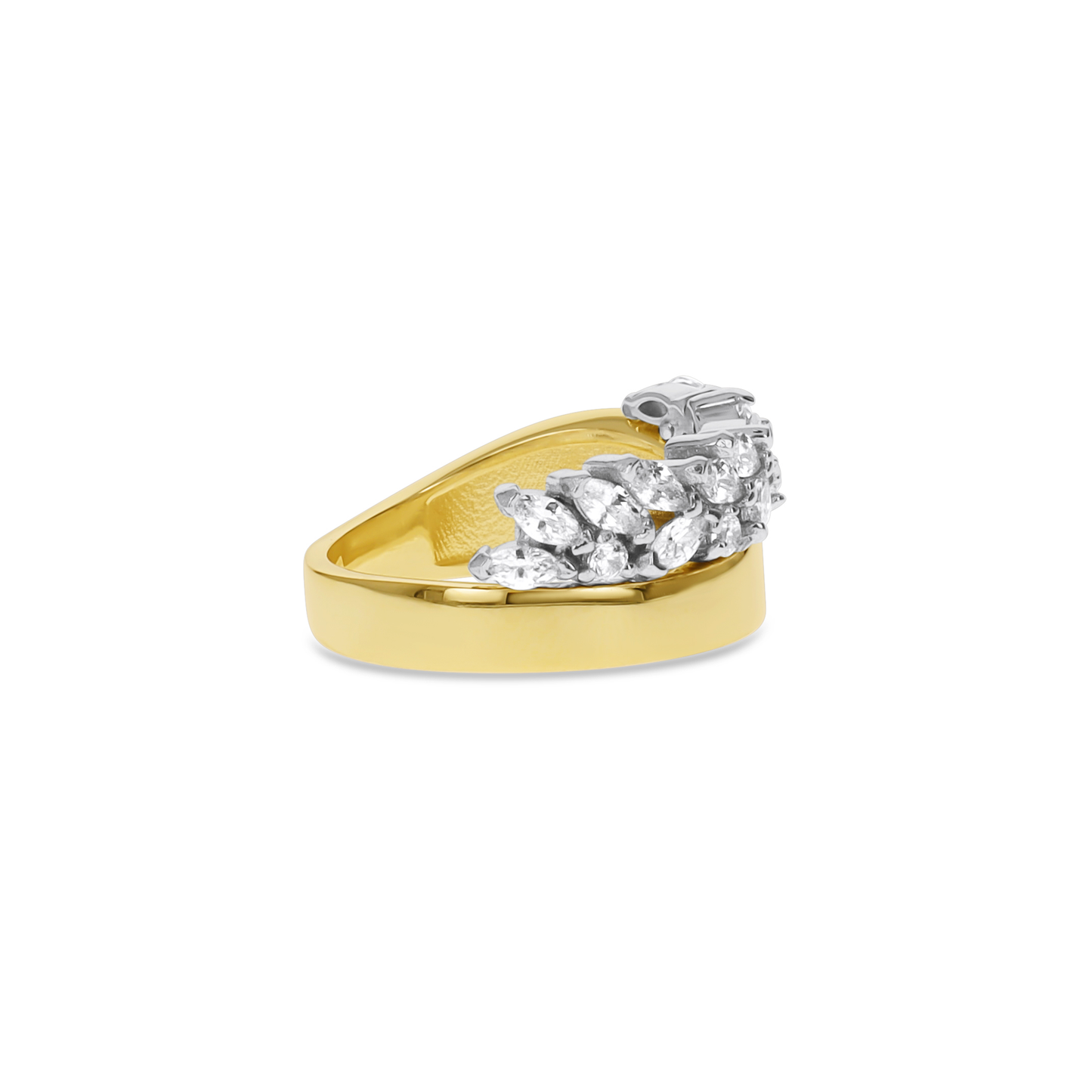 Modern Gold Wide Band 