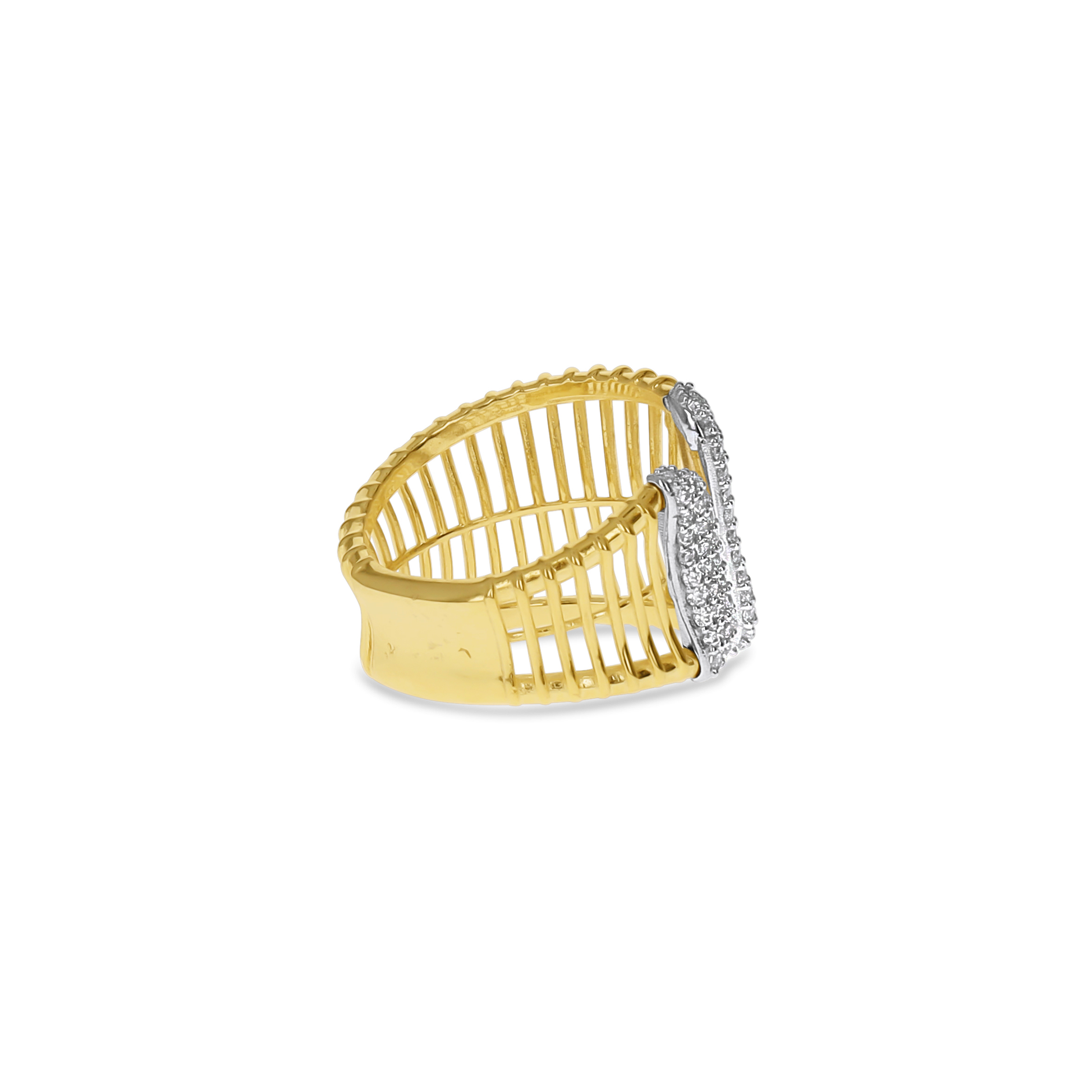 Gold Open Statement Ring 