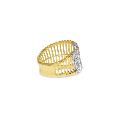 Gold Open Statement Ring 