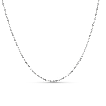 Sterling Silver Diamond Cut Choker Necklace