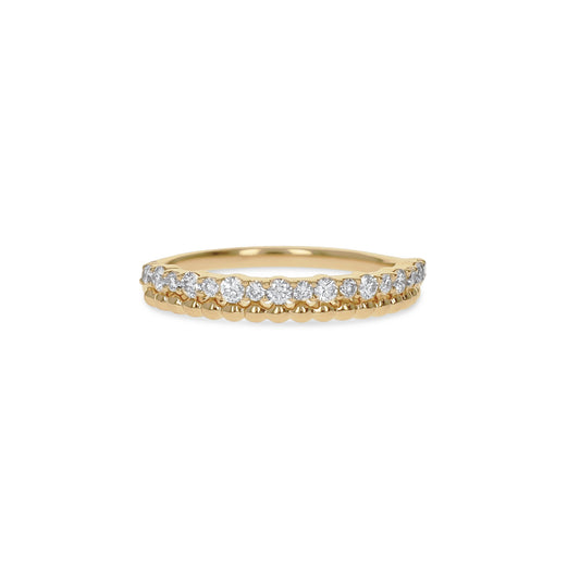 Modern Diamond Stacked Ring | Alexandra Marks Jewelry