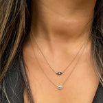 Evil Eye Diamond & Gold Necklace from Alexandra Marks Jewelry