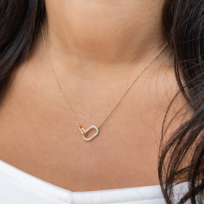 Diamond Oval Link Necklace From Alexandra Marks Jewelry