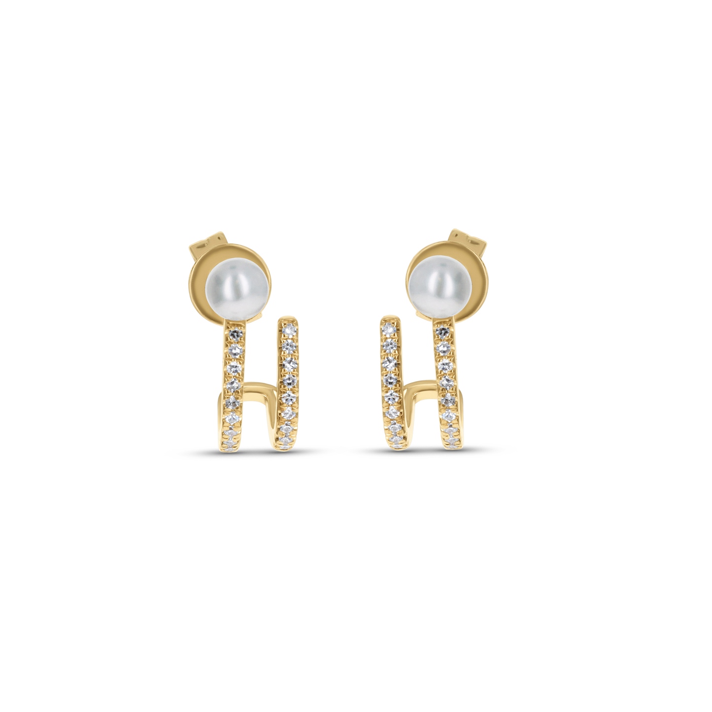 Pearl Diamond Ear Cuff
