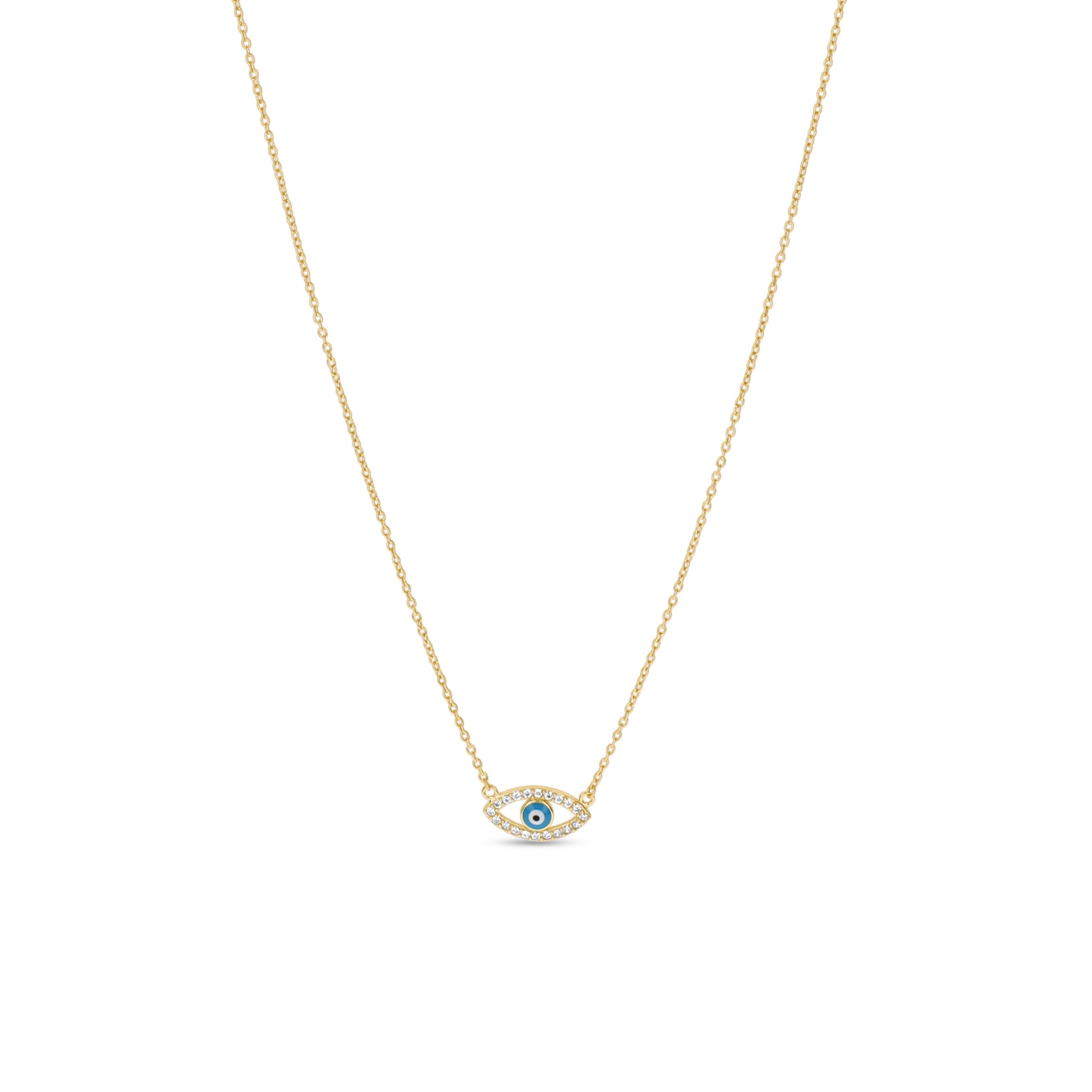 Classic Turquoise Evil Eye Necklace from Alexandra Marks Jewelry