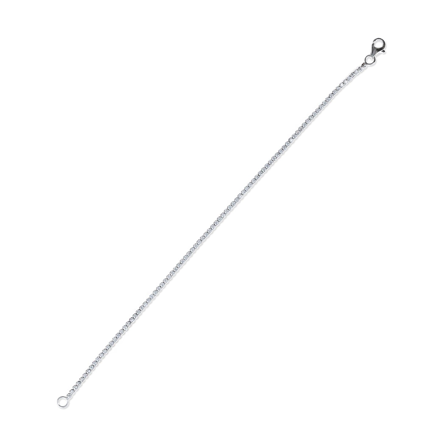 Extra Thin CZ Tennis Bracelet
