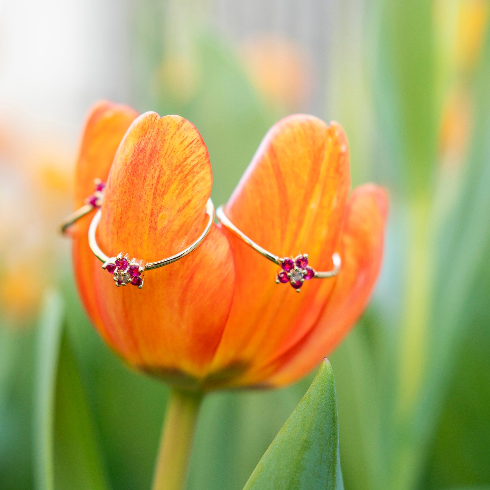 Petite Flower Ring 