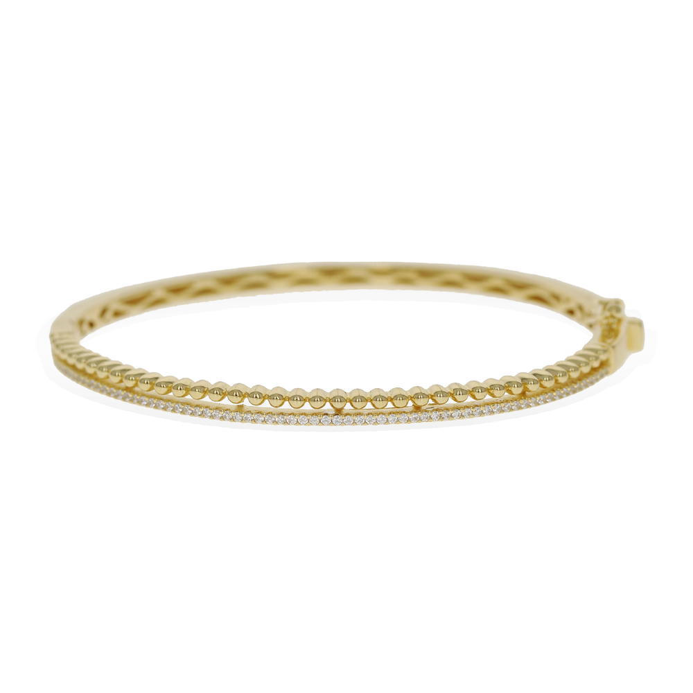 Affordable Nail Bangle Bracelet – Alexandra Marks Jewelry