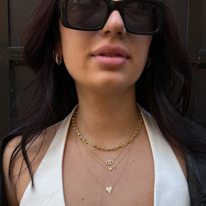 Classic Evil Eye Necklace in Gold From Alexandra Marks Jewelry