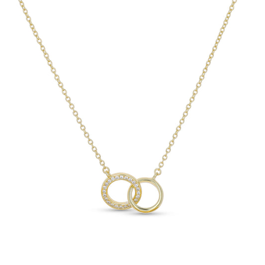 Gold Infinity Necklace from Alexandra Marks Jewelry