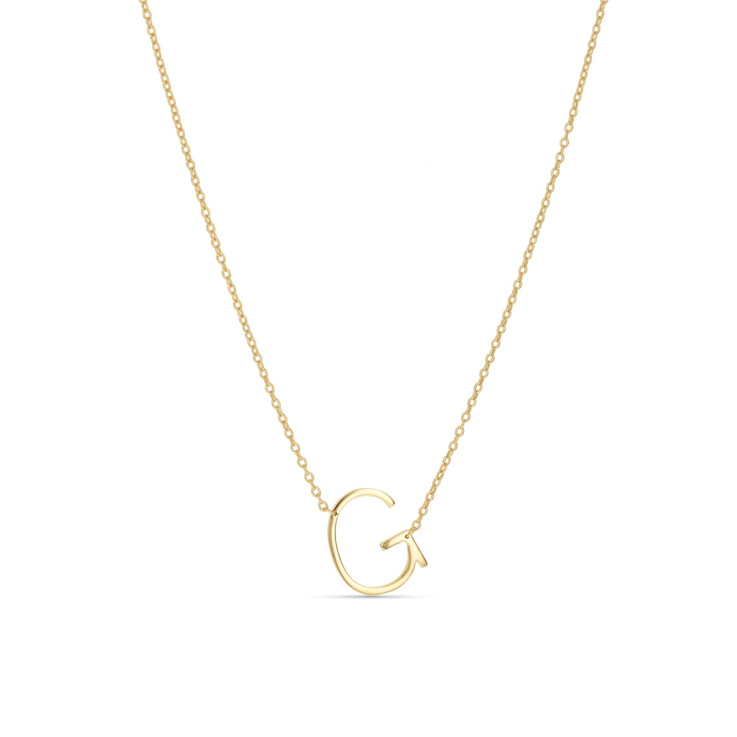 Letter G Necklace from Alexandra Marks Jewelry