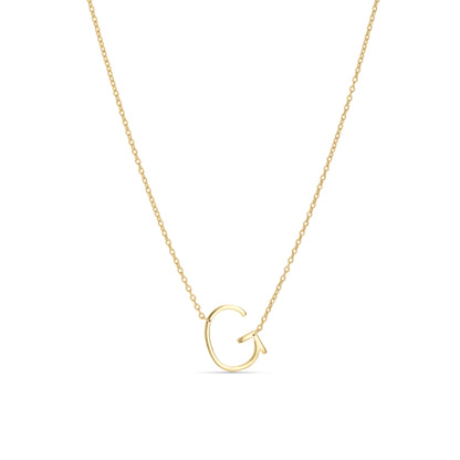 Letter G Necklace from Alexandra Marks Jewelry