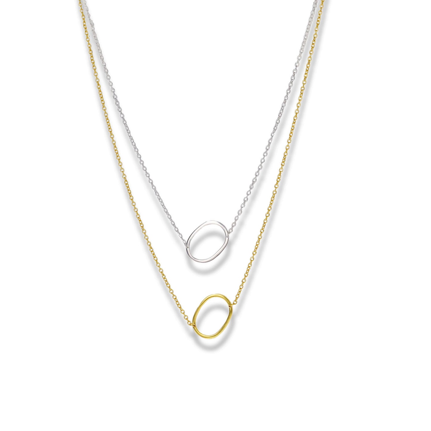 Letter O Initial Necklaces from Alexandra Marks Jewelry