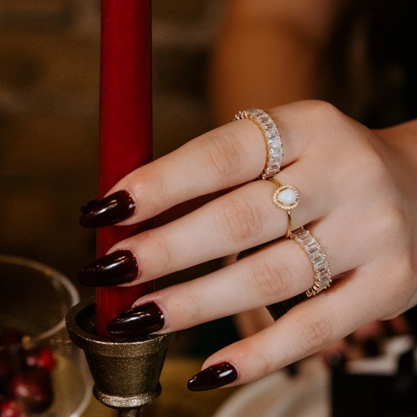 Gold Opal Ring from Alexandra Marks Jewelry